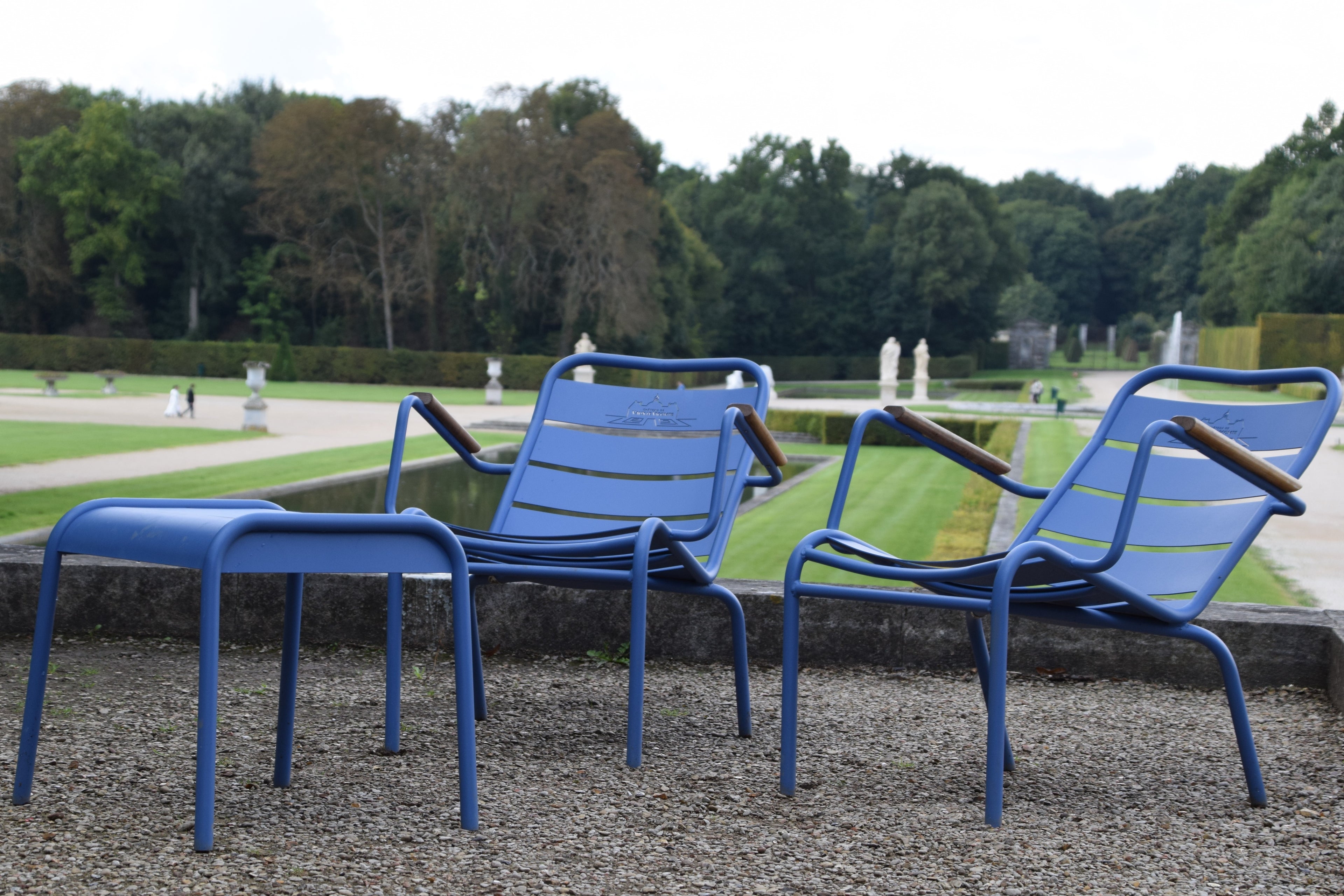Fauteuil avec repose-pied VAUX-LE-VICOMTE